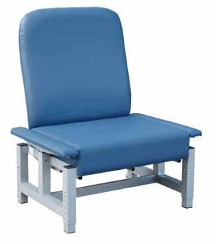 BARIATRIC DROP ARM ADJUSTABLE PATIENT CHAIR With new drop down armrest