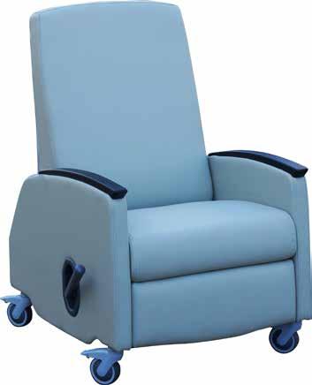 HEALTHCARE RECLINERS This slim,