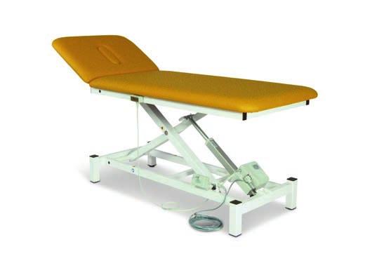 DX1 Model 1000...with electric motorized height adjustment Load capacity: 225 kg = max. weight of patient Pictures shows Mod.
