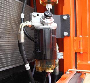 fitted with a -stage fuel filtration system to prevent engine system damages