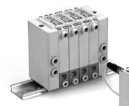 For IITV-n Total weight (g) Stations (n) x + (Weight of end block A, B assembly) + Weight (g) of DIN rail Note ) Specifications other than the following are optional. Pressure range:. MPa, MPa,.