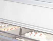 und Waffelhalter Lavadora de cuchara servicio helado con grifo externo y porta barquillos LxPxH mm.