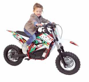 5-10 (option: 12 /10, 14 /12 ) Control system: Twist Throttle and with double hand brekes Rider capacity: Twist Throttle and with