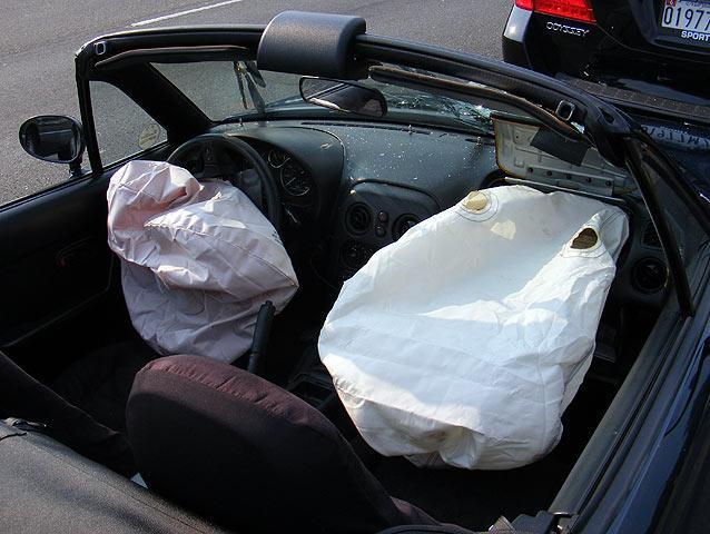 13. Passenger side air bags need a