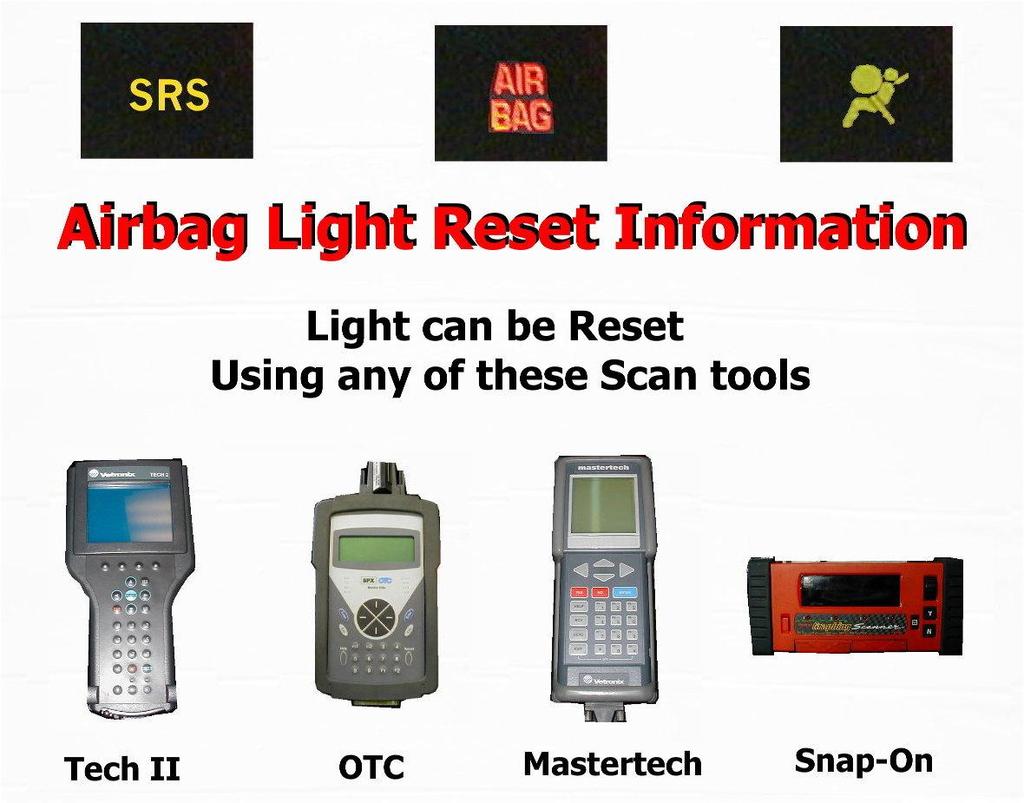 41. SIR/SRS DTCs be cleared with a scan tool. When the system is repaired and the self test has been run, only then the codes will be selfcleared by the module.