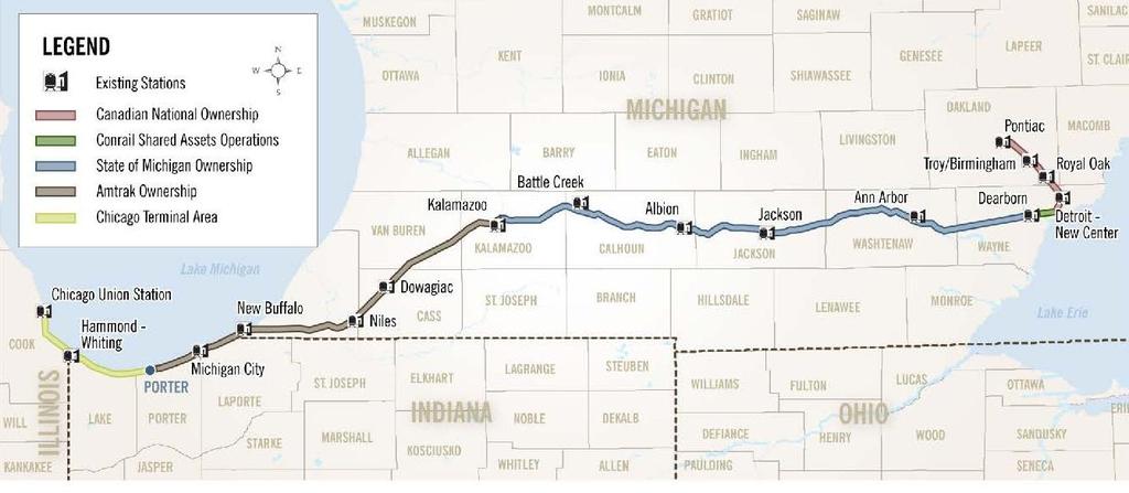 Chicago-Detroit/Pontiac Corridor