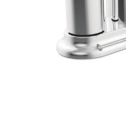 5 gpm) at 60 psi Hand shower: - Easy to clean soft nozzles - 59 chromed metal flexible hose - Maximum