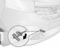 Connect the other end of the black lead to a vehicle grounding point (4), such as the engine block or an engine mounting bolt.