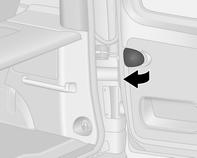 Rear doors The rear doors can only be opened if the vehicle is unlocked. Central locking system, manual key operation 3 26. To open the left-hand rear door, pull the outside handle.