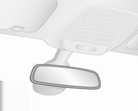 Depending on vehicle, a large convex mirror is located in the front passenger sun visor which