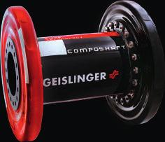 Lightweight maintenance-free, composite coupling with high acoustic sound attenuation Lightweight maintenance-free, composite coupling Maintenance-free, composite & elastomer coupling The Geislinger
