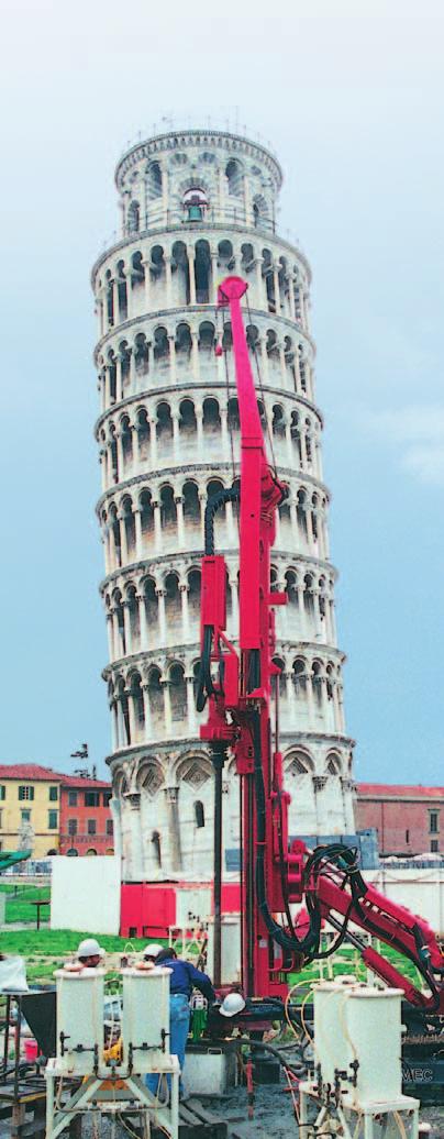 So that the Leaning Tower can remain leaning for a long time.