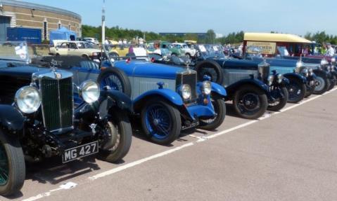Centre, Gaydon, attracted several members of the