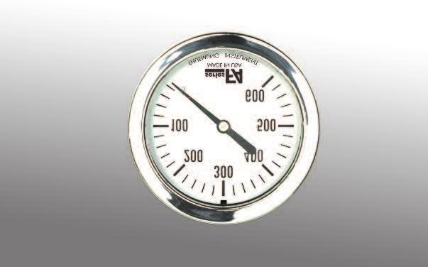 FA SERIES LIQUID FILLED FIRE APPARATUS GAUGE SPECIFICATIONS CASE MATERIAL Zytel nylon, with 1/2" blow out plug BEZEL MATERIAL Bright Stainless Steel (Colored bezel optional) SOCKET 1/4" NPT Male