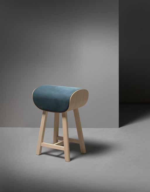 WORKPLACE BY VERY WOOD Rodeo 06 sgabello /stool seat tech.