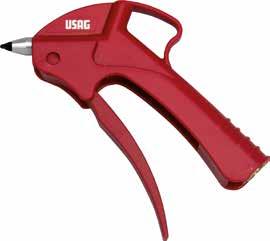 Blow guns 157 mm 927 A Code U09270005 Blow gun with shock resistant plastic body and gradual valve - Version with soft anti-scratch plastic