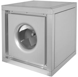 MPC Highly flexible exhaust fan box Cubical, highly flexible fan box for different applications Suitable for medium temperatures up to 80 C Variable outlet configuration (right/left, axial) Easy to