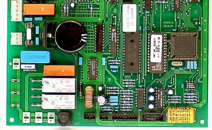 Spare Part Manual 3/11/04 PC Board Lay Out Bottom Side Page 9.2 8 Amp Fuse Machine Program Eprom V 2.