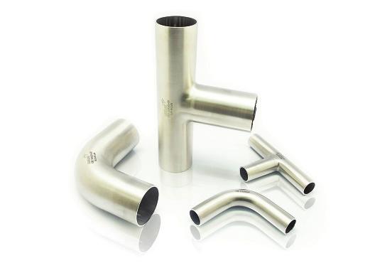 Bend Fittings Size : Pipe 8A~500A, Tube 1/4 ~2 304SS, 316SS, 316LSS BA, EP Grades Superior surface finished