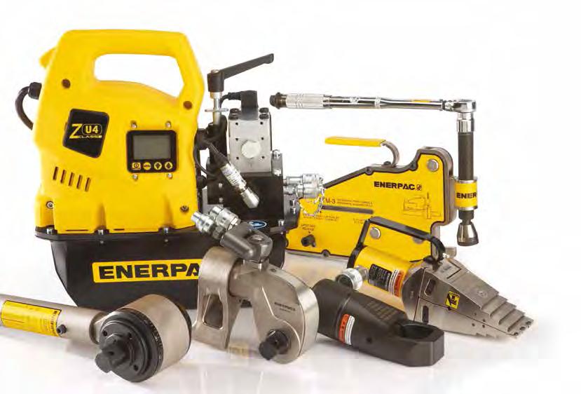Enerpac Bolting Tools Enerpac's Bolting Solutions caters to the complete bolting work-flow, ensuring joint integrity in a variety of applications throughout industry: Joint Assembly From simple pipe