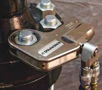 Bolting Application Ideas Enerpac W- Torque Wrenches provide high accuracy across the full stroke for safety critical applications.