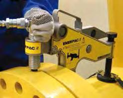 Flange Alignment Tools Applications Enerpac ATM- Tools help correct flange misalignment, and allow bolts to be placed into joints.
