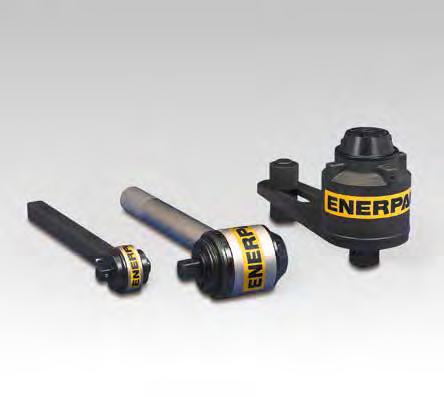 E-, Manual Torque Multipliers Shown from left to right: E291, E393, E494 Accurate, Efficient Torque Multiplication When accurate make-up or break-out of stubborn fasteners requires high torque