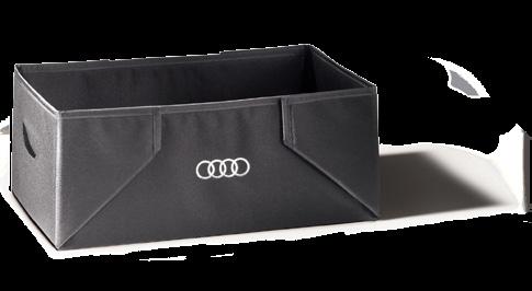 05 Care products 01 Luggage compartment box (foldable) Made from black polyester and