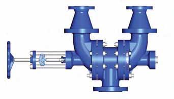 Reducers Dimensions and weights DN 1 3 DN / NPS Outlet H DN / NPS Outlet DN 1 3 DNOutlet, COV L2 Dimension L 2 represents the half height of the change-over valve plus the height of the reducer (L 2