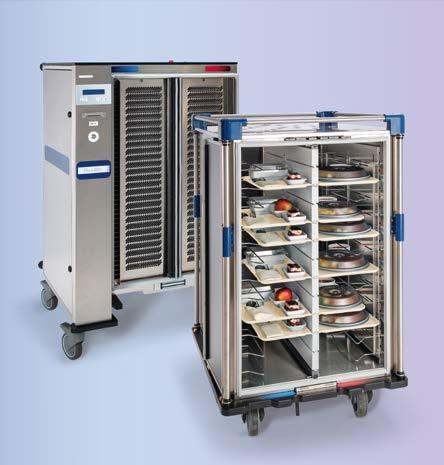 management = Heat flows suitable for meals prepared by either the Cook-Serve or the Cook-Chill method Easily accessible electronic and cooling components = Easy to service, with low maintenance