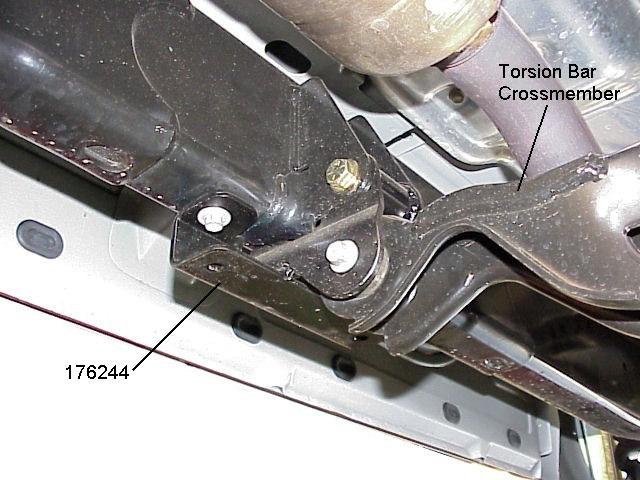 7) Install the torsion bar loading/unloading tool (8686). Refer back to illustration 4. Increase the tension on the anchor.