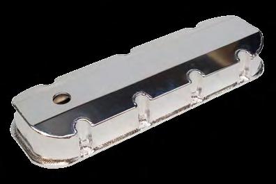 These valve covers are available in polished with clear anodizing; or black or silver shot-peened and anodized finish. Valve cover gaskets available for most applications.
