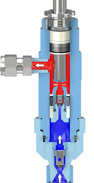 Wolverine DA Electrically Operated Pumps Features and Benefits The Wolverine DA uses a double acting pump fluid section that helps