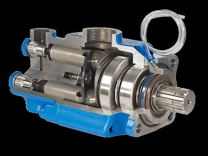 Design of Of unique design, the PA-PAC-PAD pumps offer a robust solution with long service life for high pressure requirements in truck hydraulics.