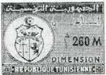 460Mm blue & black... 5.00 DOUANES (CUSTOMS) Customs Duty collected by the Post Office on parcels arriving in Tunisia. 1941.