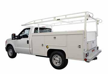 ) SILVER ONLY All Full-Sized (Ford) 90000 Optional Extra Crossbar 31690 HEAVY-DUTY STEEL CARGO RACK FOR SERVICE BODY TRUCKS (2 DIA.