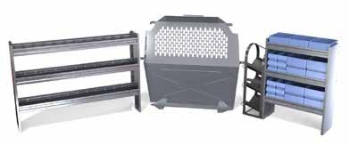 Shelf Bins #40310 HVAC Part #402AL Standard Wheel Base Shelves are (1) 62 W x 43 H x 12