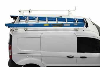 Crossbar Rack #40822 Add a 3rd Middle Crossbar to #40821 #40830 Retractable Ratchet Straps (Pair) 1-1/2 x 6 LOW ROOF TRANSIT Crossbar Rack #40821 & #40829 Shown RETRACTABLE RATCHET STRAPS