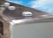 Seamless one piece aluminum roof