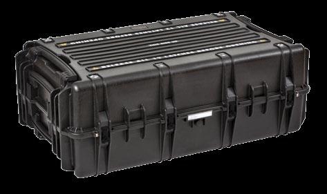 MULTI-WEAPONS 10840 Multi weapons case with wheels, to protect and