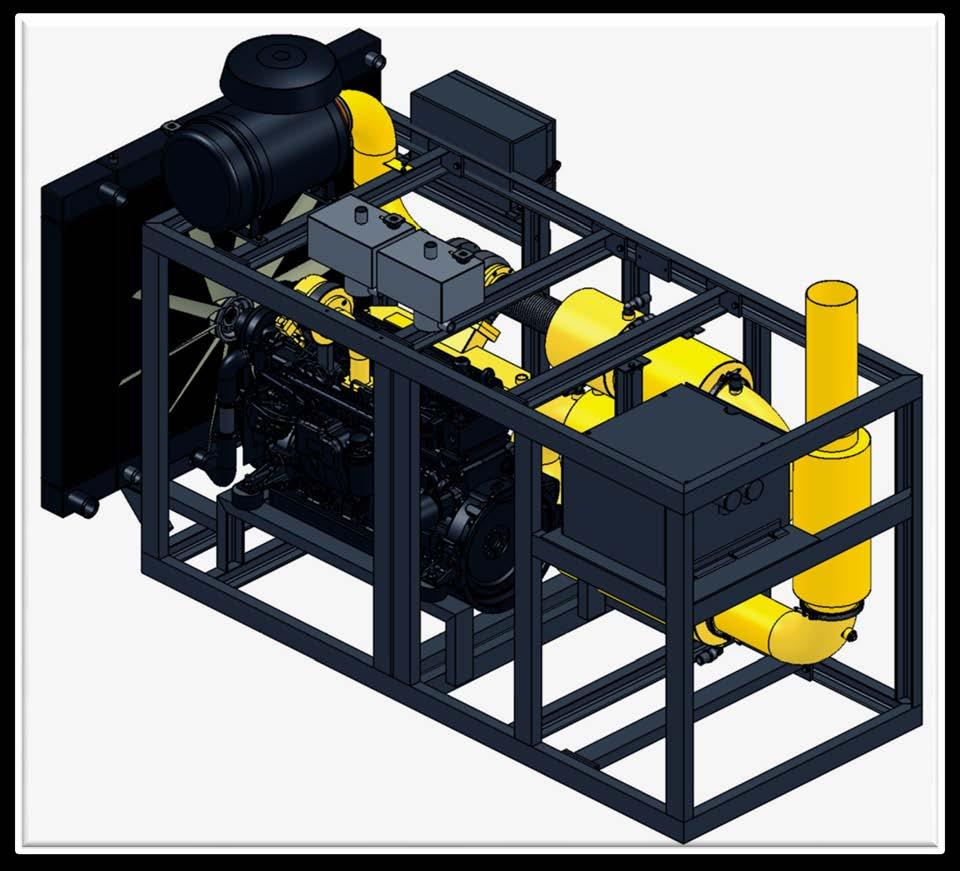 14 Atex Flameproof Conversions - 3G Diesel Conversion (Zone 2 T3) Diesel Engine