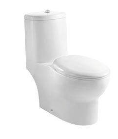 Toilet Size:710x380x780mm S-trap:300/400mm HE-T807 One Piece Toilet