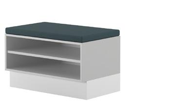cushion) Space open shelf/bench, double 208091 Space shelf removable, double 205051