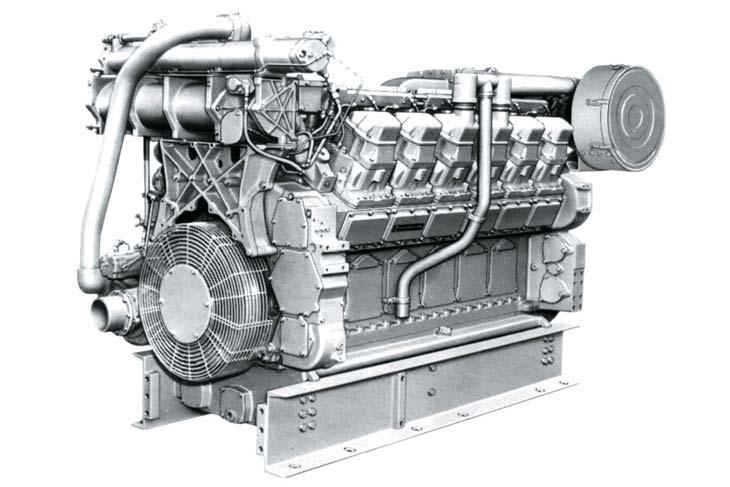 CAT ENGINE SPECIFICATIONS V-12, 4-Stroke-Cycle Diesel Bore...170.0 mm (6.69 in) Stroke...190.0 mm (7.48 in) Displacement... 51.8 L (3,161.03 in 3 ) Aspiration.