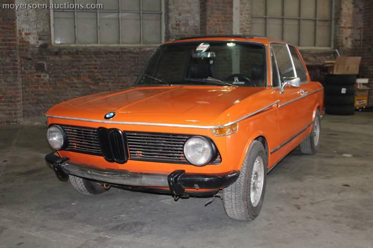 18 1975 BMW (E10) 2002 coupe 2670 Transmission: Automatic Mileage read: 21996km. 1st registration: 30/06/1975 Color: Orange (original) Engine: 2000cc. Engine power: unknown.
