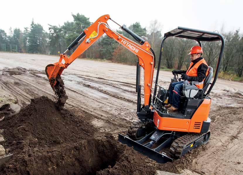 ZAXIS-5 series Short-tail-swing version HYDRAULIC