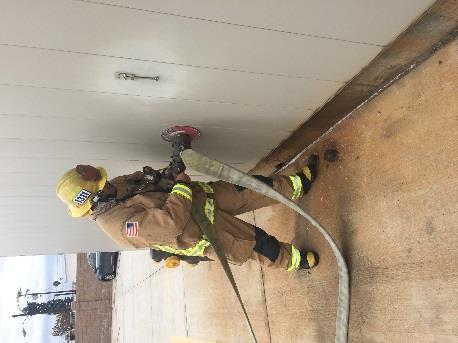 attack bed prior to pulling to the FDC. This hose is used to reach the fire objective usually from a standpipe.