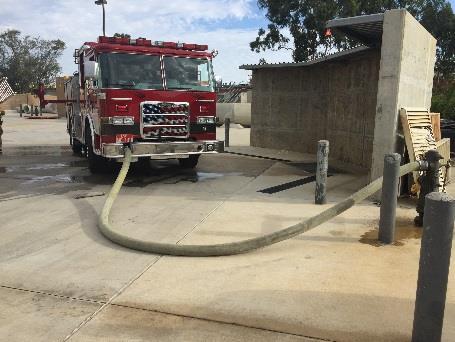 Typically, the apparatus operator performs this skill making the firefighter available for another assignment.