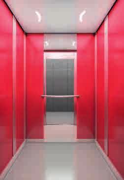 Choice of design The elevator unifies design and
