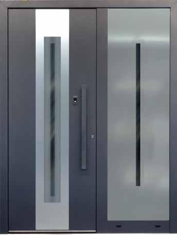 flush RAL 7016 anthracite H90S40 800 mm stainless